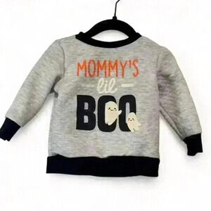 🌟5/$20🌟Mini Beans Toddler Halloween Ghost Sweatshirt 18-Months Gray